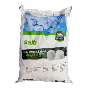 4 çuval 25 kg tablet (bulaşık makinesi ve havuz temizleme) tuz